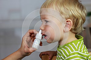 Catarrh - nose drops, nasal spray