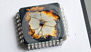 Catastrophic Hardware Failure of a CPU