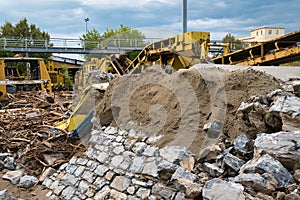 catastrophic storm in the city,Volos, Greece ,September 30, 2023.climate change .Krafsidonas torrent ,flood from bad weather