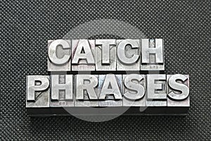 Catch phrases bm photo