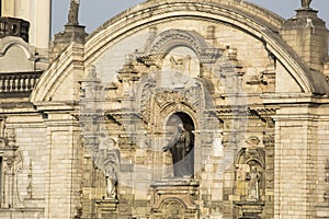 Catedral Basilica de Lima en Plaza Mayor, Lima, Peru