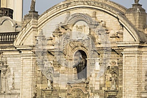 Catedral Basilica de Lima en Plaza Mayor, Lima, Peru photo