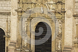 Catedral Basilica de Lima en Plaza Mayor, Lima, Peru photo