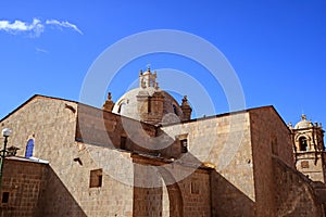 Catedral BasÃ­lica San Carlos Borromeo or Cathedral of Puno, an Impressive Catholic Church in the City of Puno, Peru