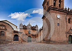 Catedral (cathedral) de la Virgen de la Asunción, the cathedral of Cusco, Peru.