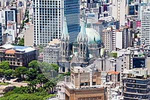 Catedral da Se cathedral in Sao Paulo