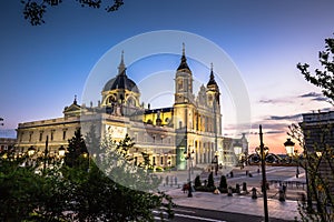 Catedral de la almudena de Madrid,Spain