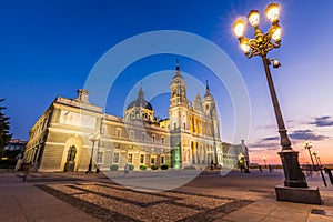 Catedral de la almudena de Madrid,Spain