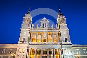 Catedral de la almudena de Madrid,Spain