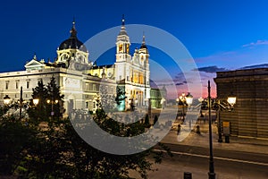 Catedral de la almudena de Madrid,Spain