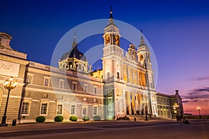 Catedral de la almudena de Madrid,Spain