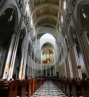 Catedral de la Almudena en Madrid photo