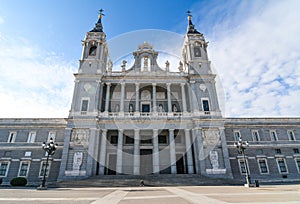 Catedral de la Almudena in Madri