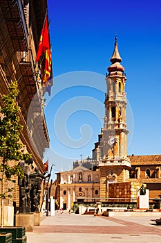 Catedral de la Seo in Zaragoza. Aragon