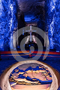 Catedral de Sal Salt Cathedral Zipaquira Cundinamarca Colombia photo