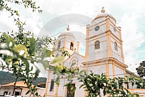 Catedral de San Juan, a tourist site in the central park of Jinotega, northern Nicaragua photo