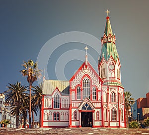 Catedral de San Marcos in Arica, Northern Chile photo