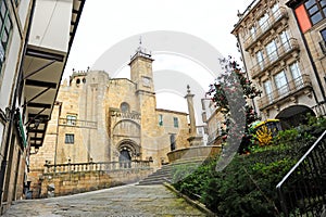 Catedral de San Martin en la Praza do Trigo Ourense Orense, Galicia, EspaÃÂ±a photo