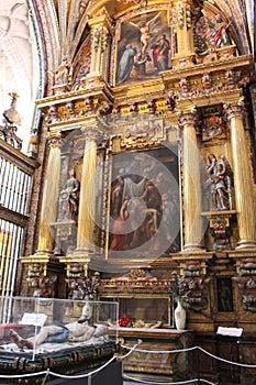 Catedral de Santa Maria de Segovia in the historic city of Segovia, Castilla y Leon, Spain.