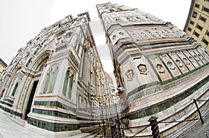 Catedrala di Santa Maria del Fiore, Giotto tower - Firenze Duomo, Italy