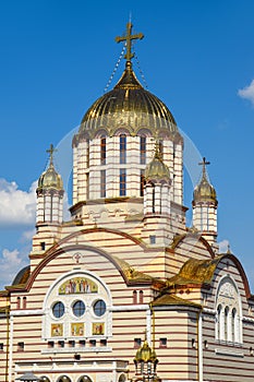Catedrala Sfantul Ioan Botezatorul Fagaras Romania -