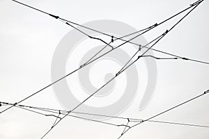 Catenary close up