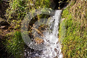 The Cateran Trail is circular route that straddles the border between Perthshire and Angus. Scotland. Uk