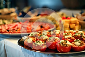 Catering food