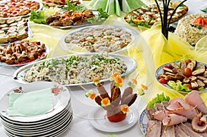 Catering food