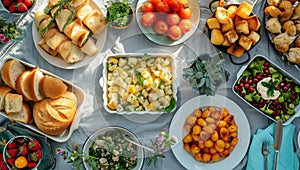 Catering Food Buffet Brunch Catering Dining Eating Concept