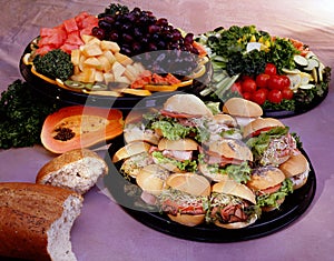 Catering foods photo