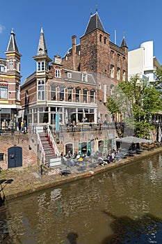 Catering industry on the Oudegracht Utrecht