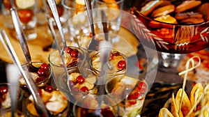 Catering service with delicious food