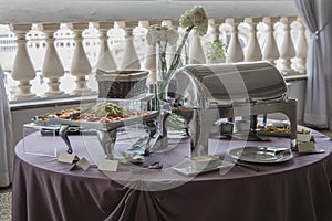 Catering table