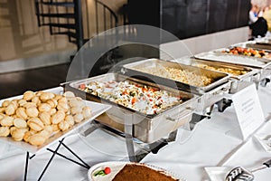 Catering wedding buffet events