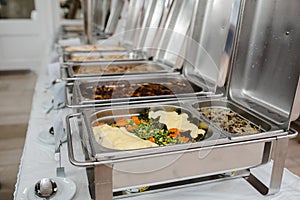 Catering wedding buffet events