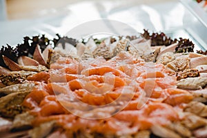 Catering wedding buffet events