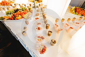 Catering wedding buffet events