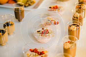 Catering wedding buffet events