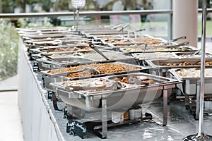 Catering wedding buffet events