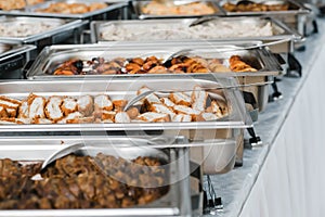 Catering wedding buffet events