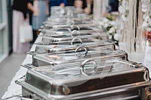 Catering wedding buffet for events