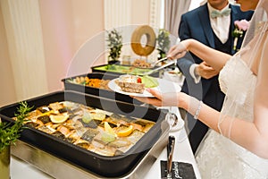 catering wedding buffet for events