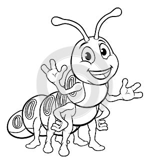 Caterpillar Animal Cartoon Character photo