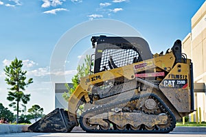 Caterpillar 259D compact track loader.