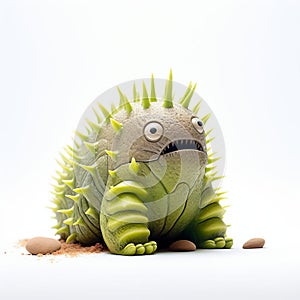 Caterpillar Figurine: A Concrete Masterpiece In Inventive Character Designs