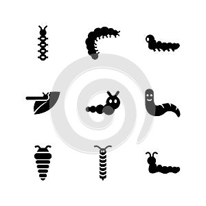Caterpillar  icon or logo isolated sign symbol vector illustration