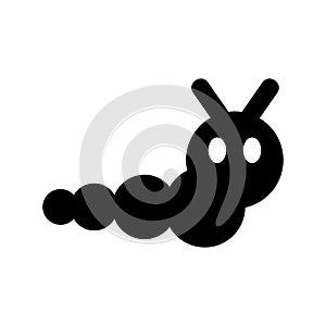 caterpillar  icon or logo isolated sign symbol vector illustration