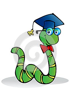 Caterpillar wear graduation hat
