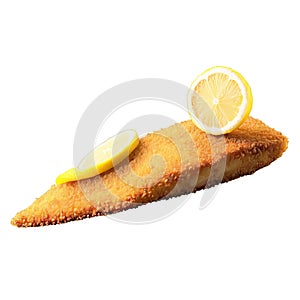 catfish fillet, deep-fried with a cornmeal crust, ,